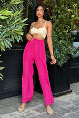 Fuchia Women Pants