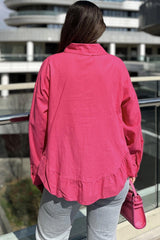 Fuchia Women Shirt