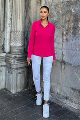 Fuchia Women Shirt