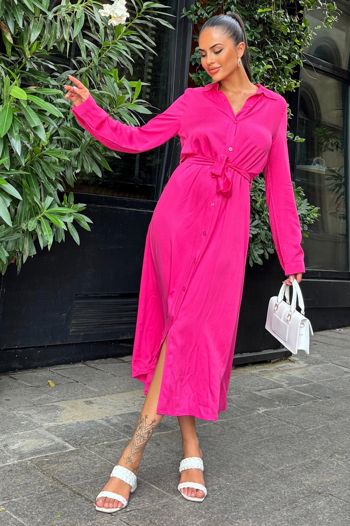 Fuchia Women Dress