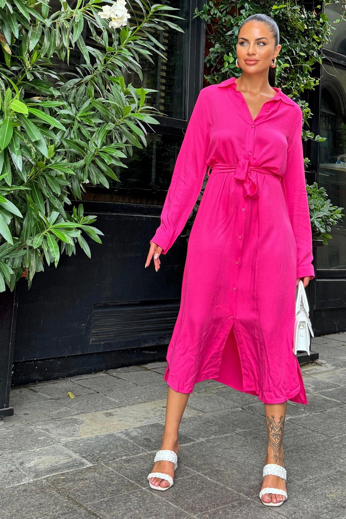 Fuchia Women Dress