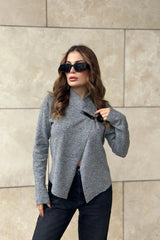 Grey Women Jacket