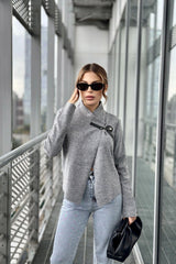 Grey Women Jacket