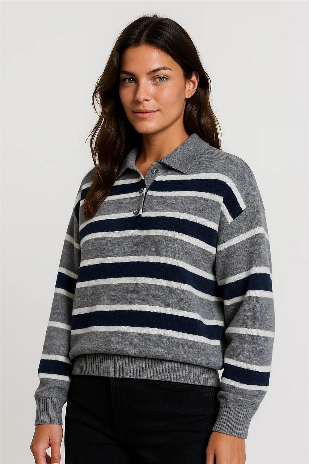Grey Women Sweater
