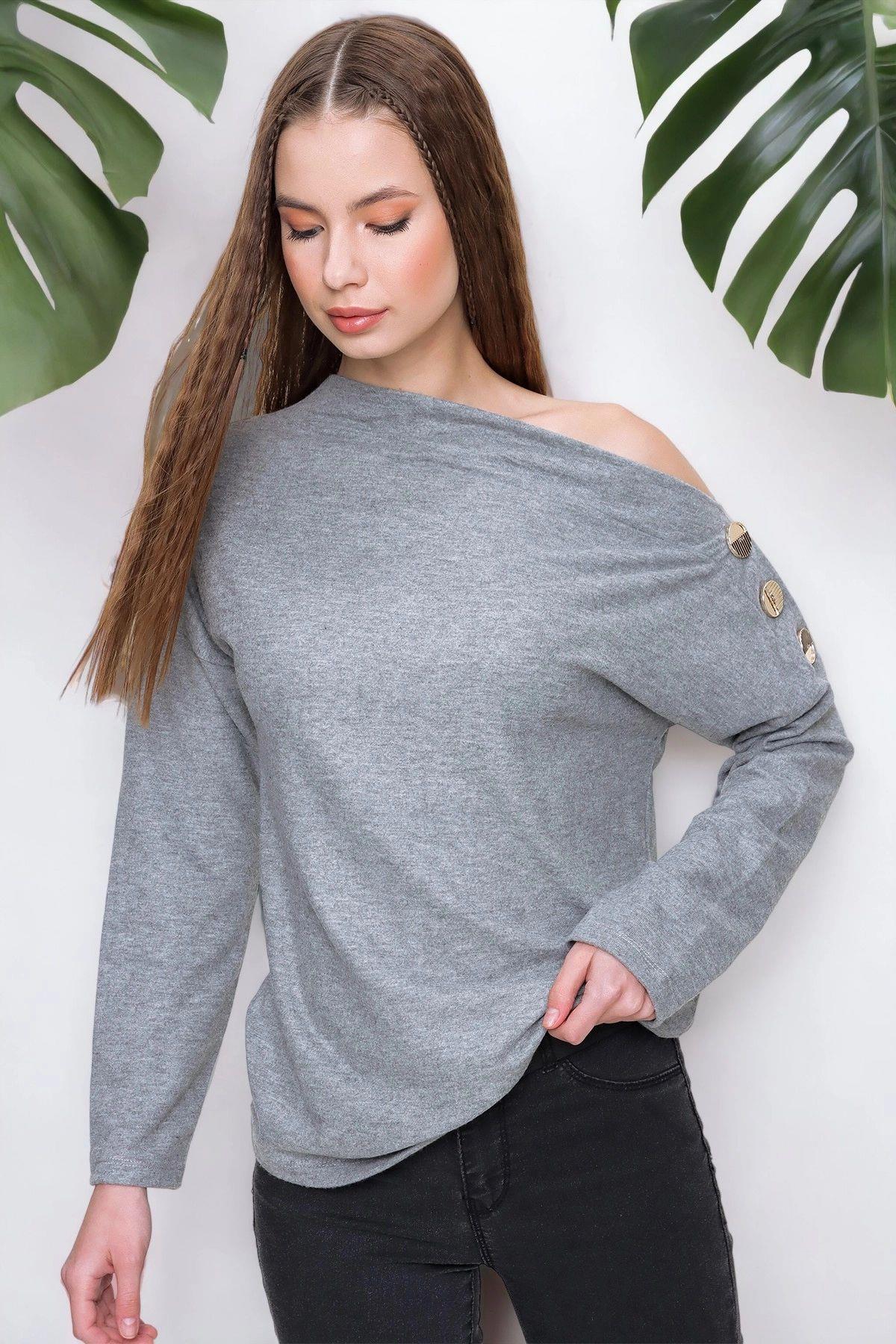 Grey Women Blouse