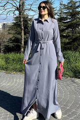 Gray Women Dress