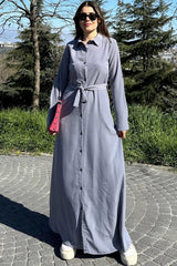 Gray Women Dress