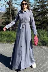 Gray Women Dress
