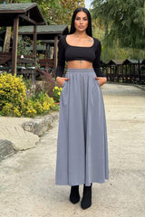 Grey Women Skirt
