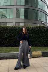 Grey Women Pants