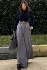 Grey Women Pants