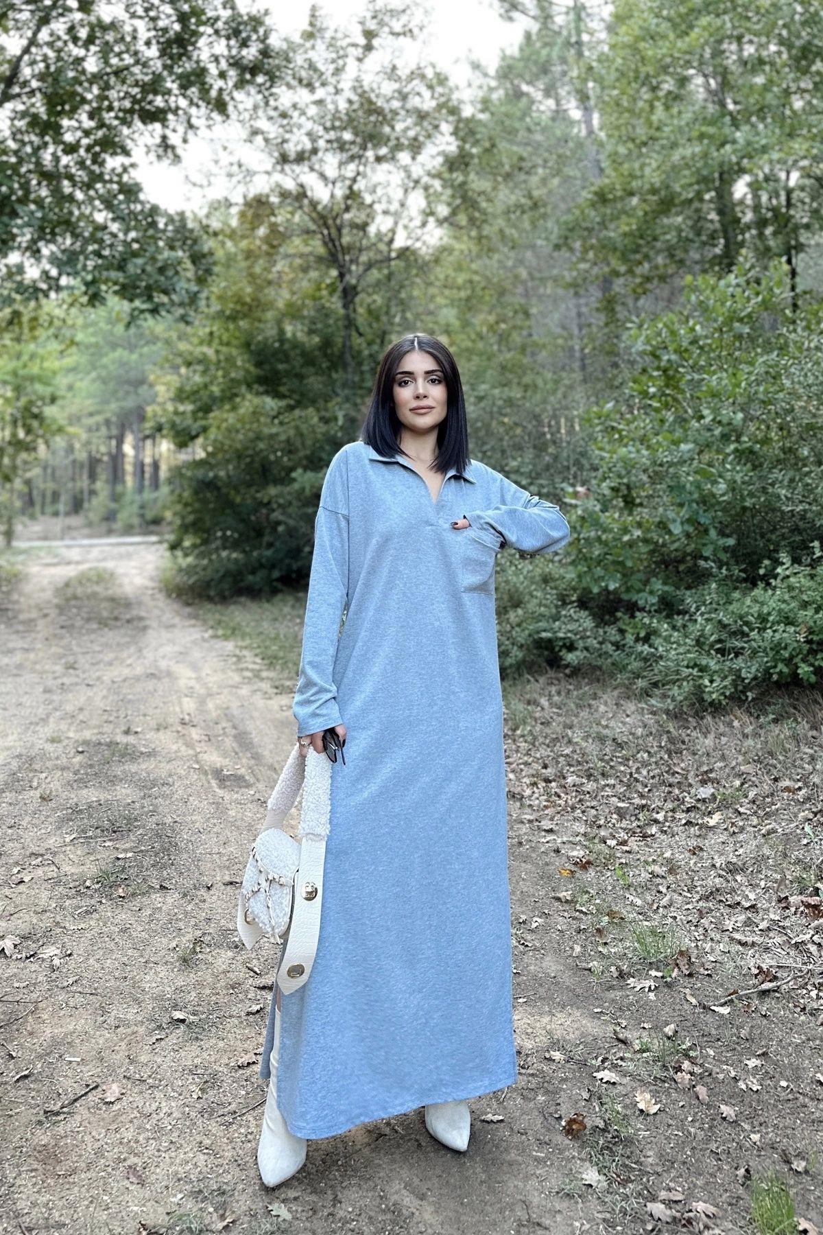 Gray Women Dress