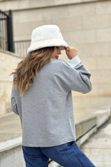 Grey Women Blouse