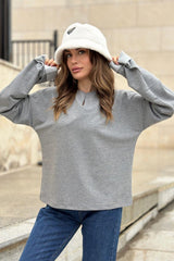 Grey Women Blouse