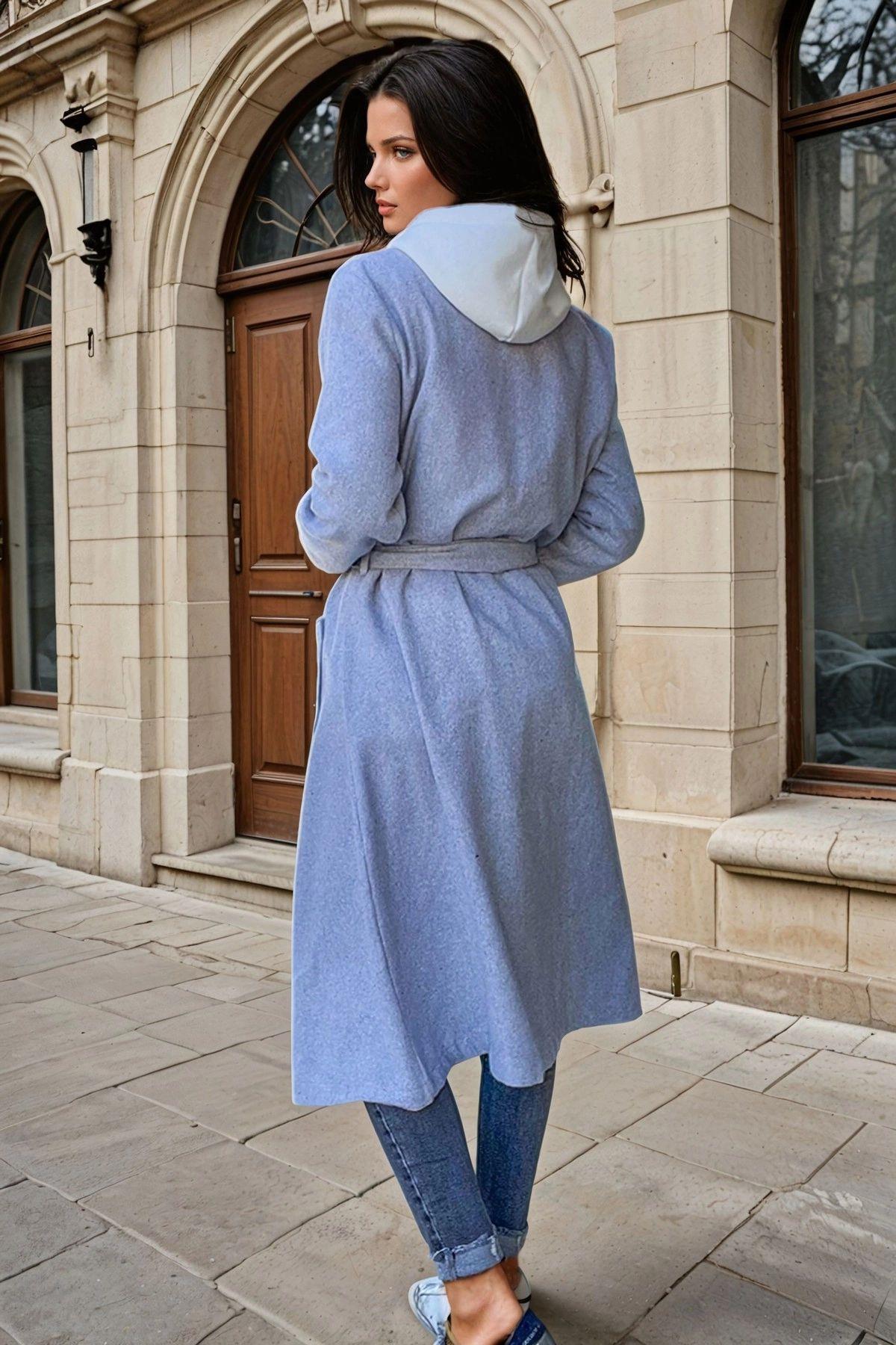 Grey Women Coat