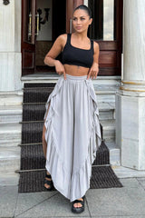 Grey Women Pants
