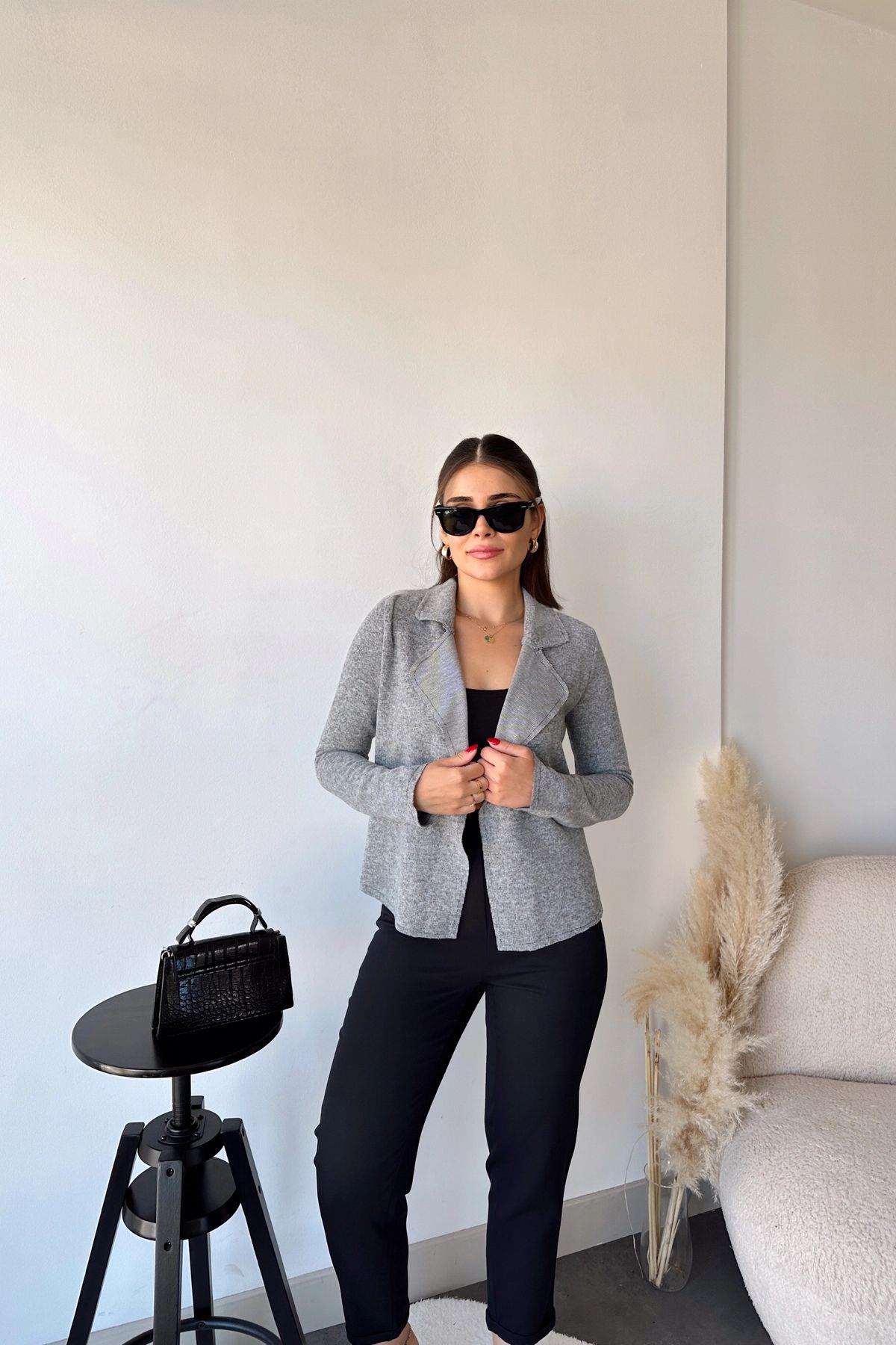 Grey Women Jacket
