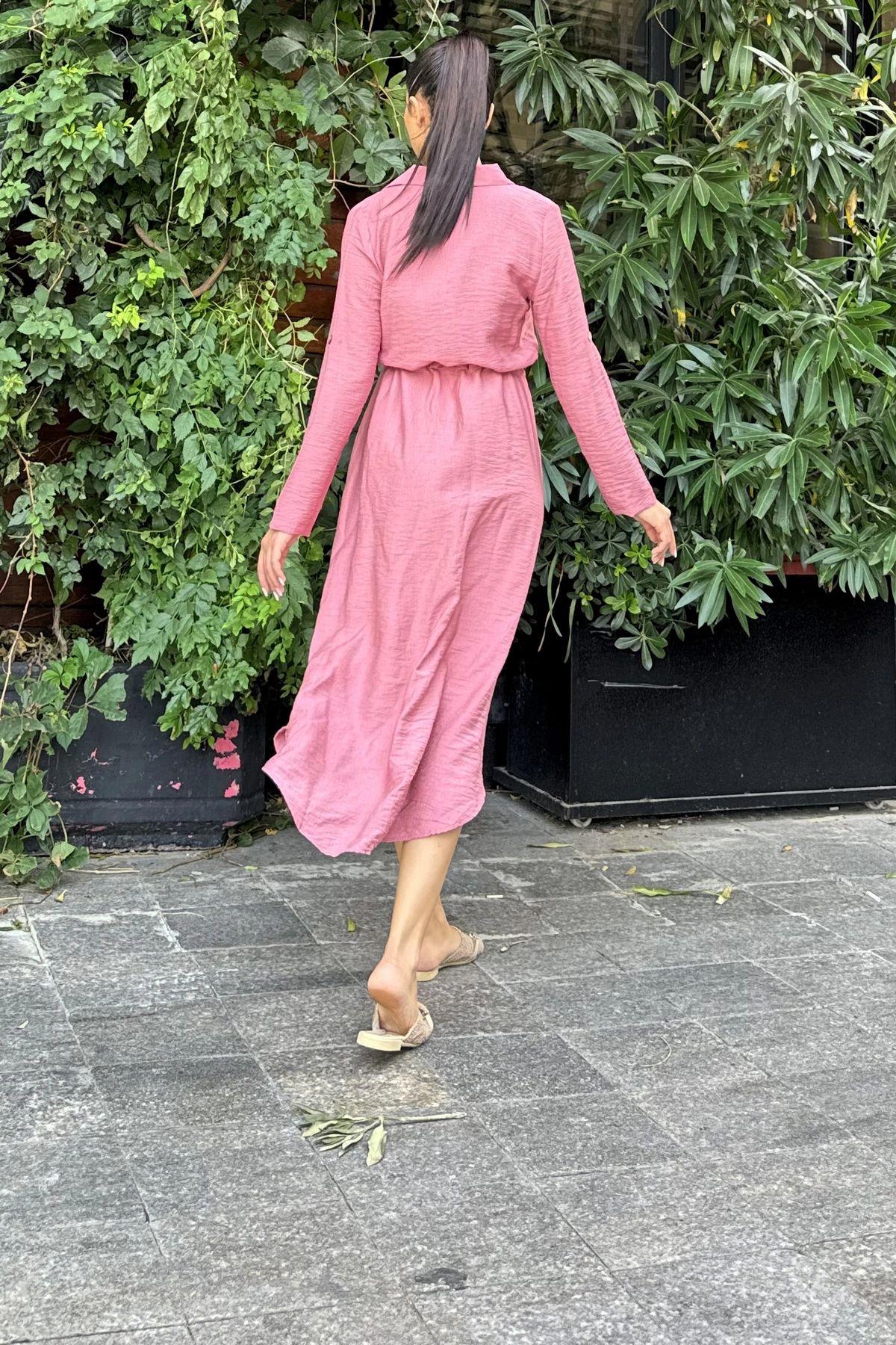 Dried Rose Women Dress