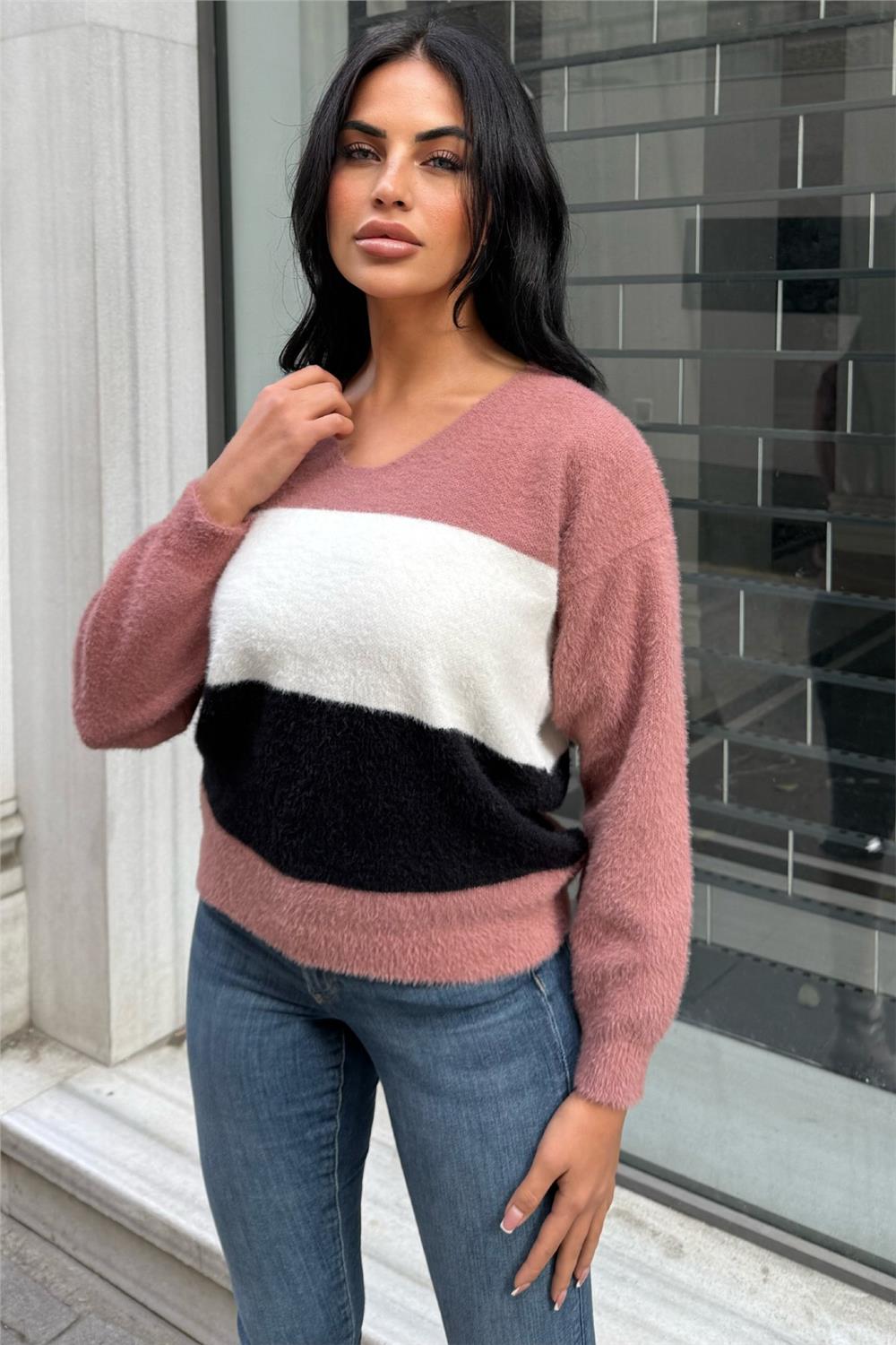 Dried Rose Women Sweater
