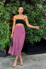 Dried Rose Women Skirt