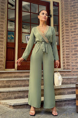 Khaki Women Jumpsuit