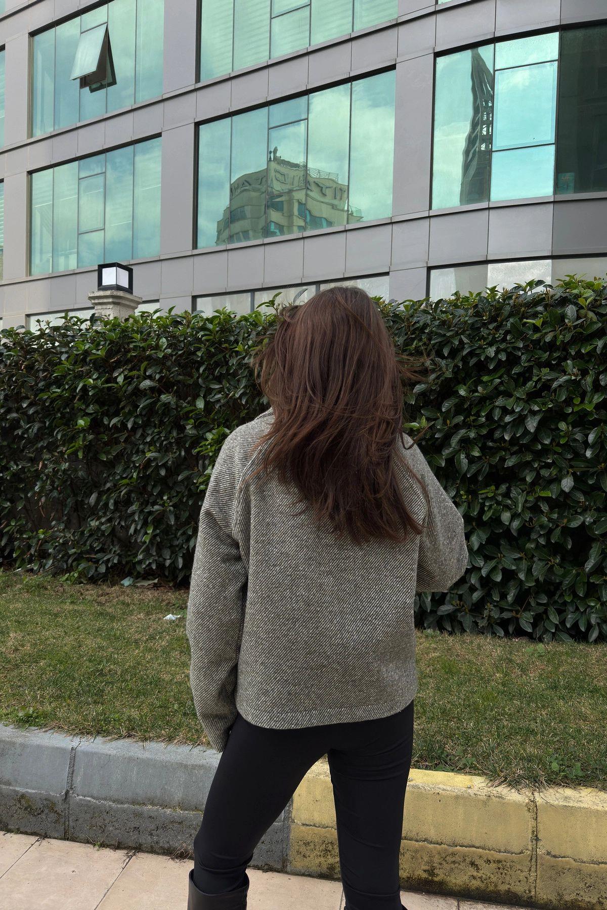 Khaki Women Jacket
