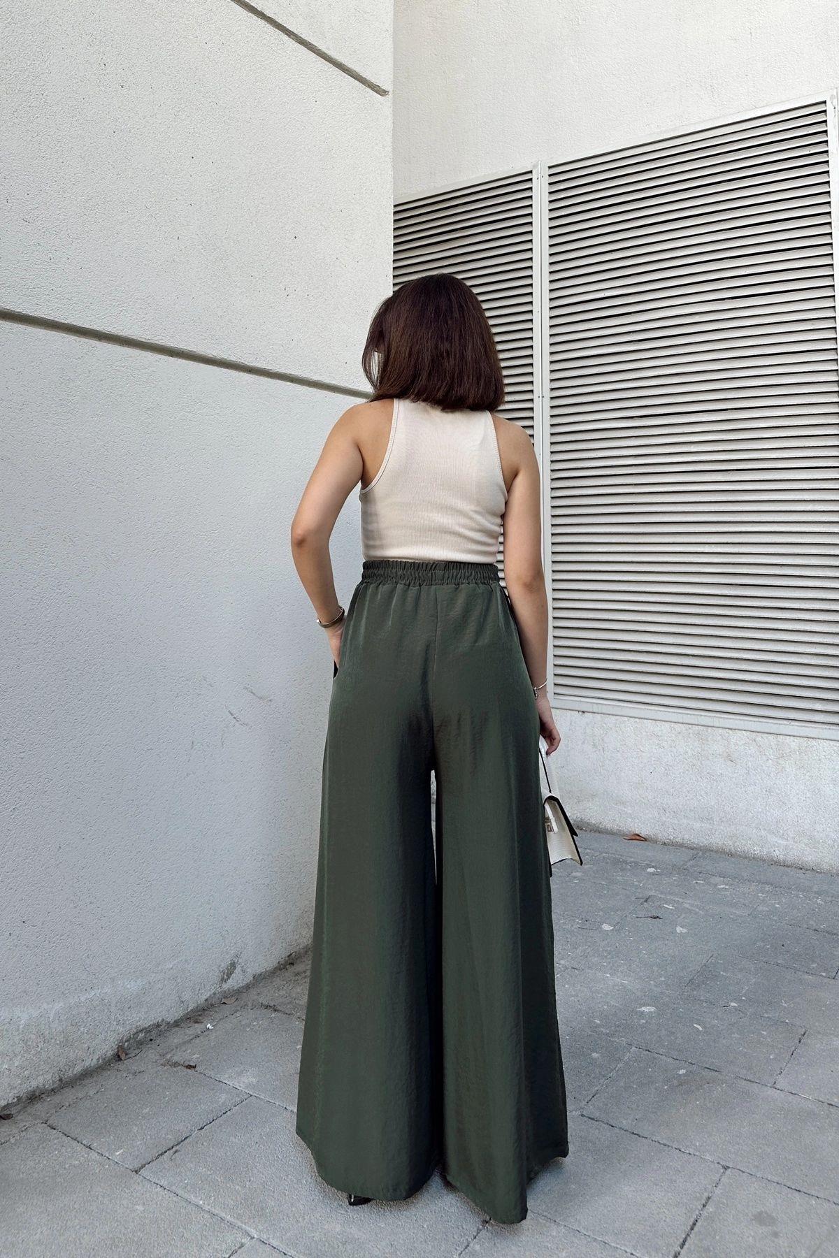 Khaki Women Pants