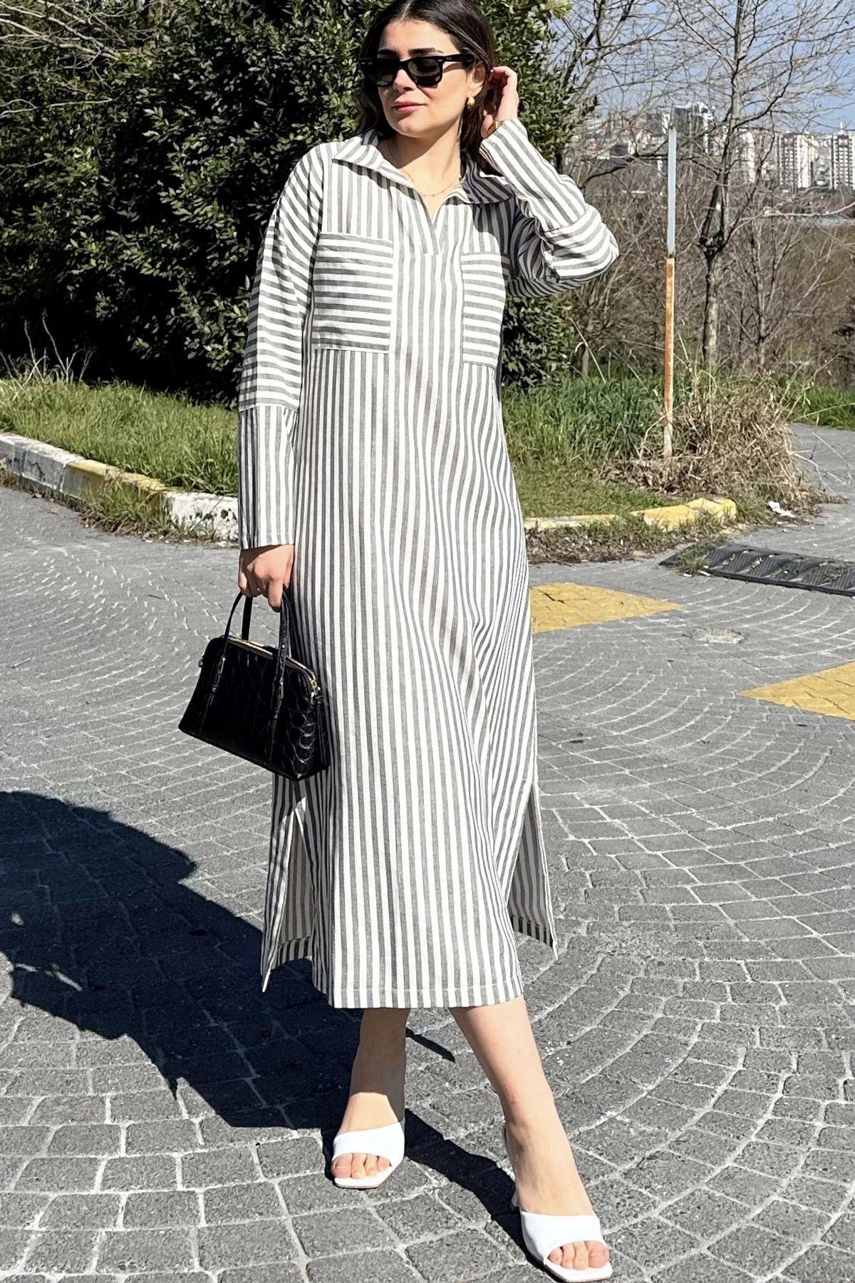 Anthracite Women Dress