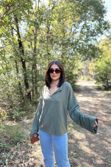 Khaki Women Blouse
