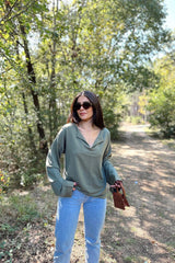Khaki Women Blouse