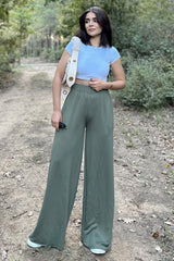 Khaki Women Pants