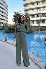 Khaki Women Jumpsuit