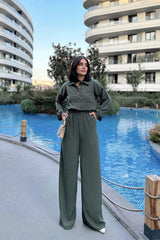 Khaki Women Jumpsuit
