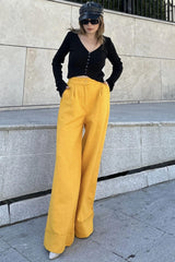 Mustard Women Pants