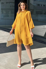 Mustard Women Dress