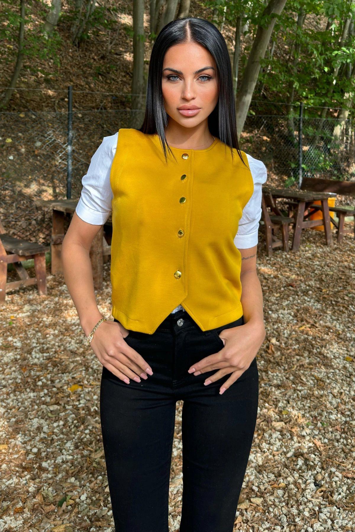 Mustard Women Jacket