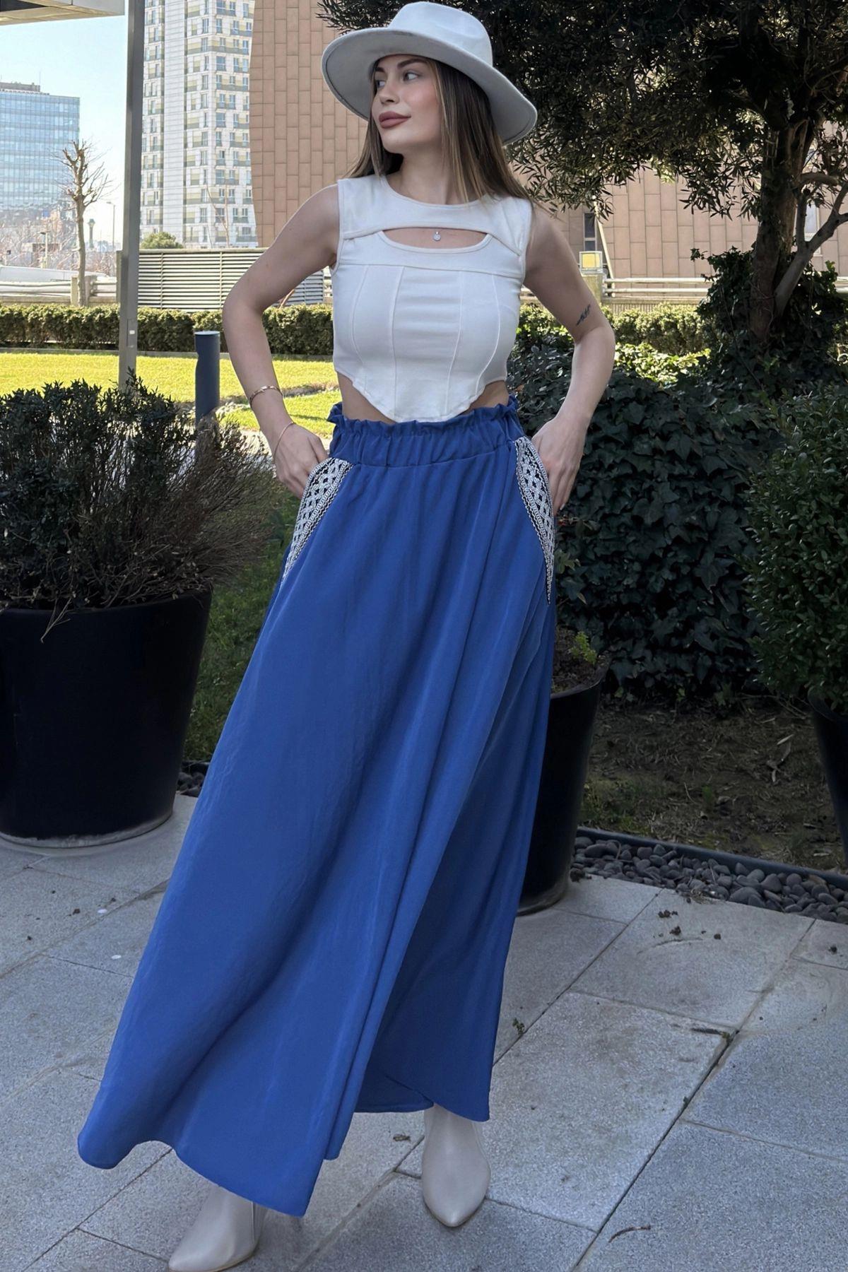 Indigo Women Skirt