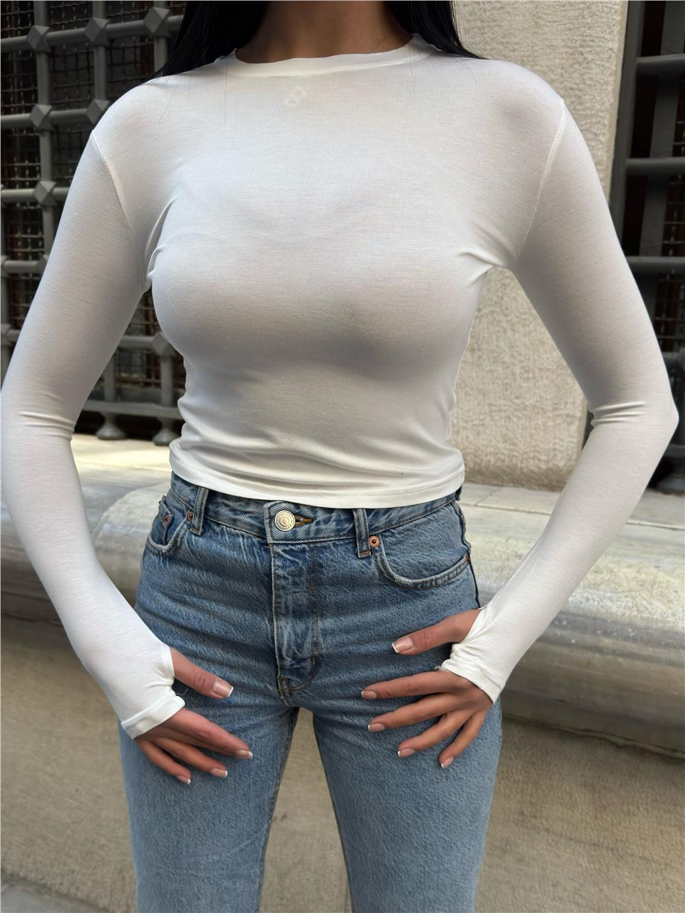 Ecru Women Blouse