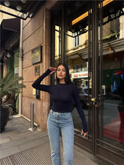Navy Blue Women Blouse