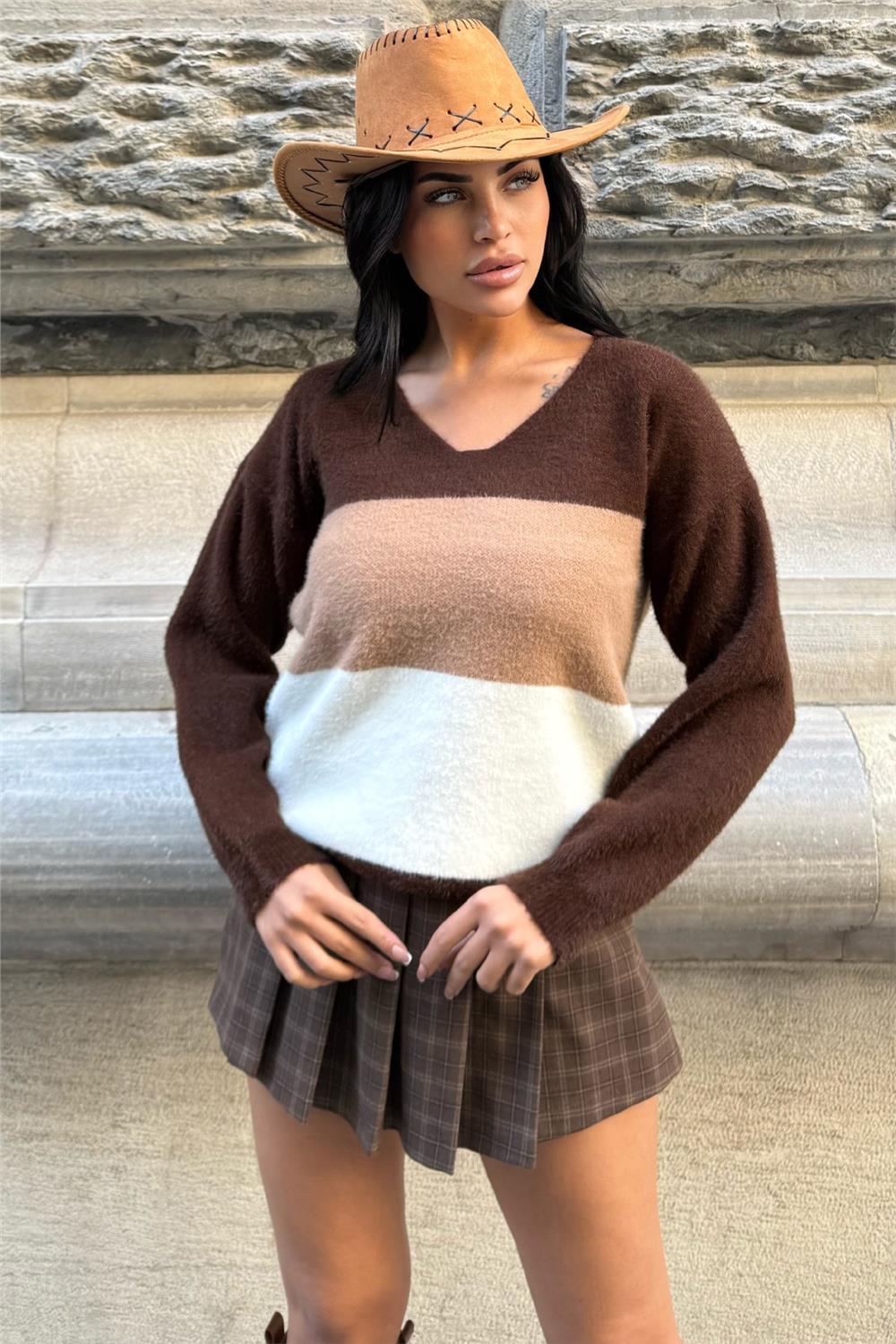 Brown Women Sweater