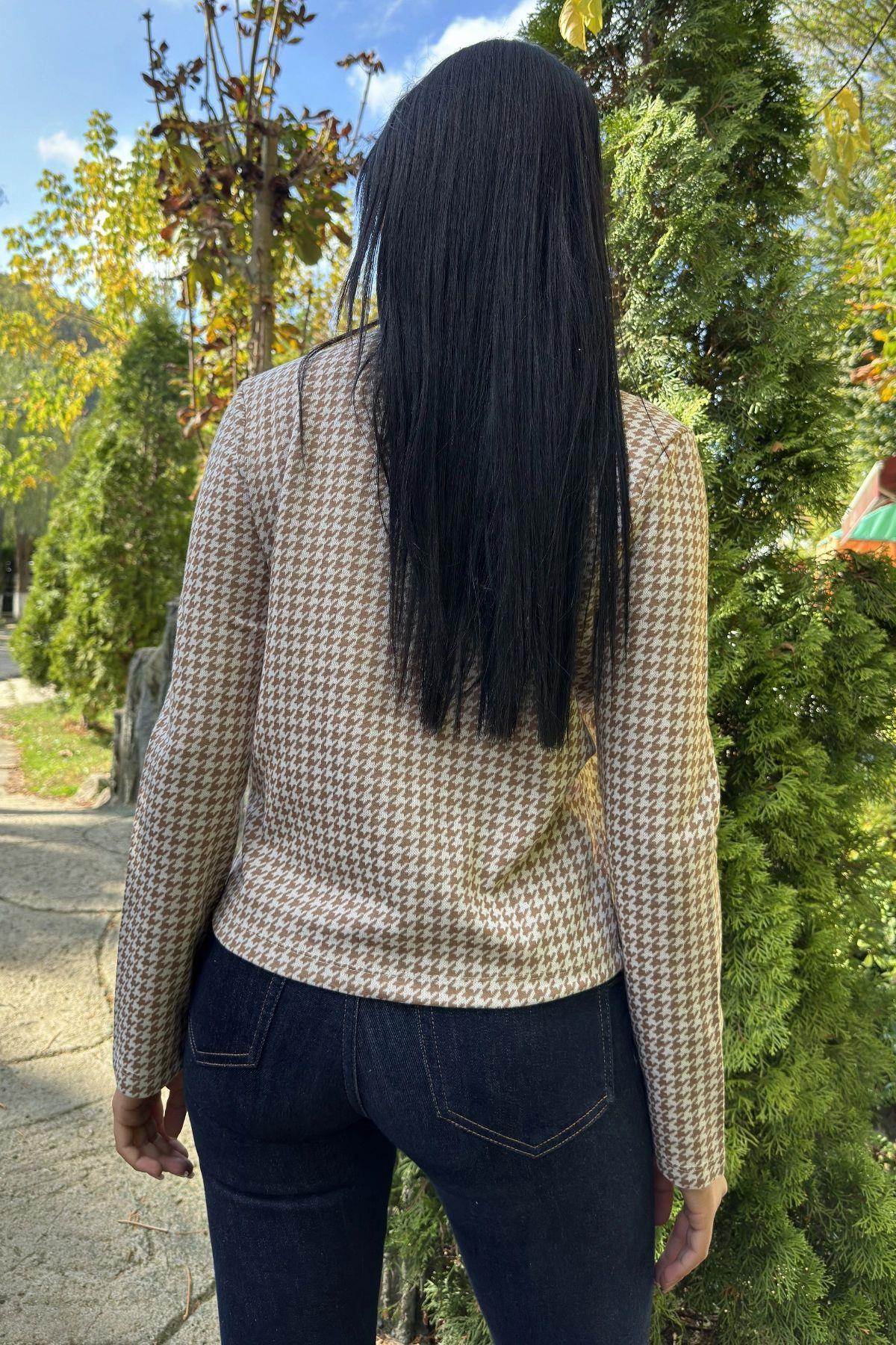 Beige Women Jacket