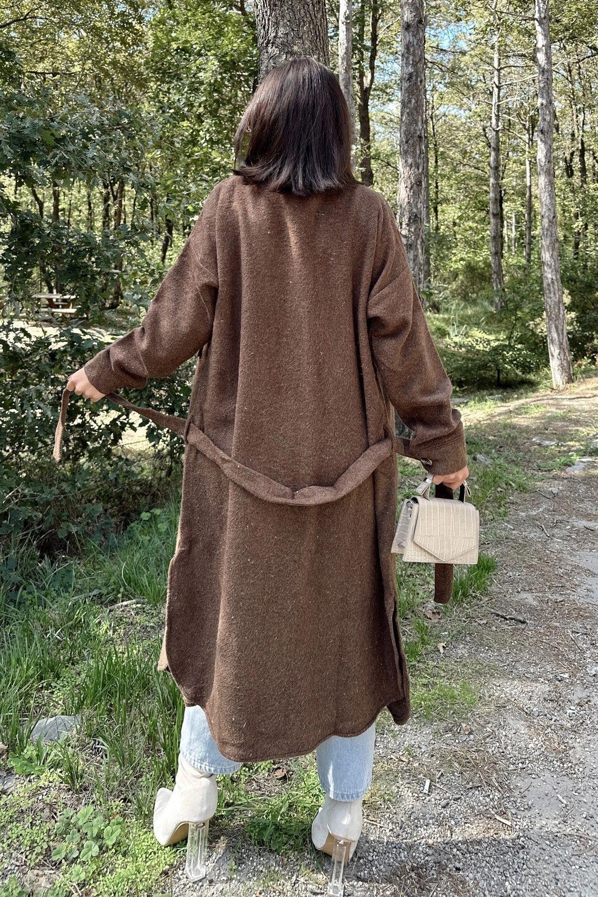 Brown Women Coat