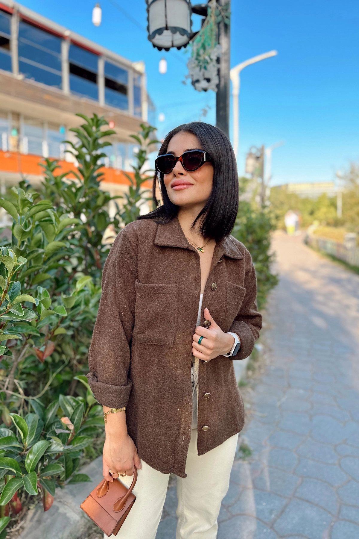 Brown Women Shirt
