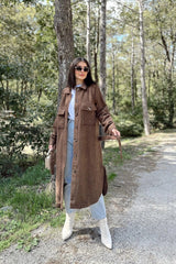 Brown Women Coat