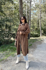 Brown Women Coat