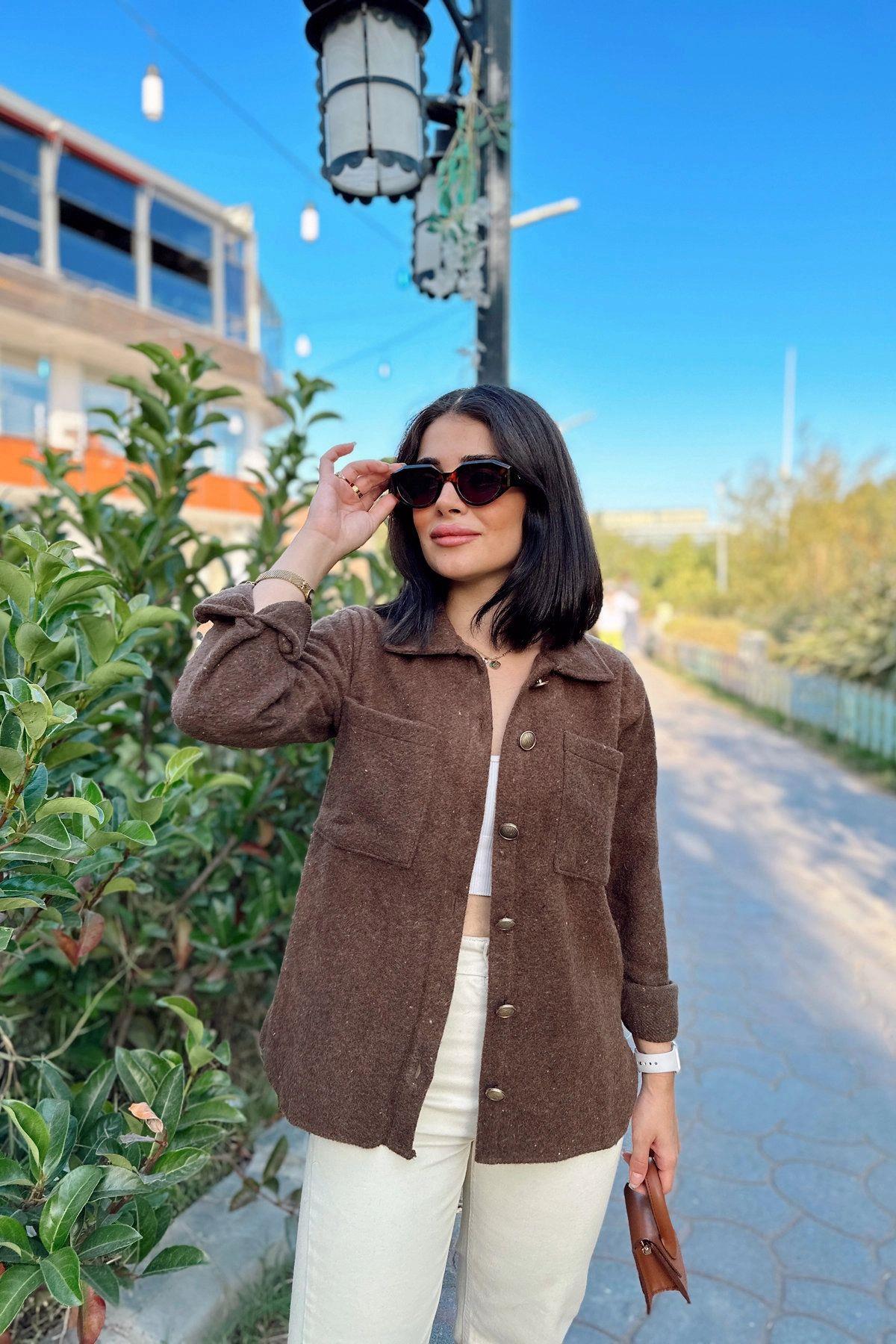 Brown Women Shirt