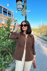 Brown Women Shirt