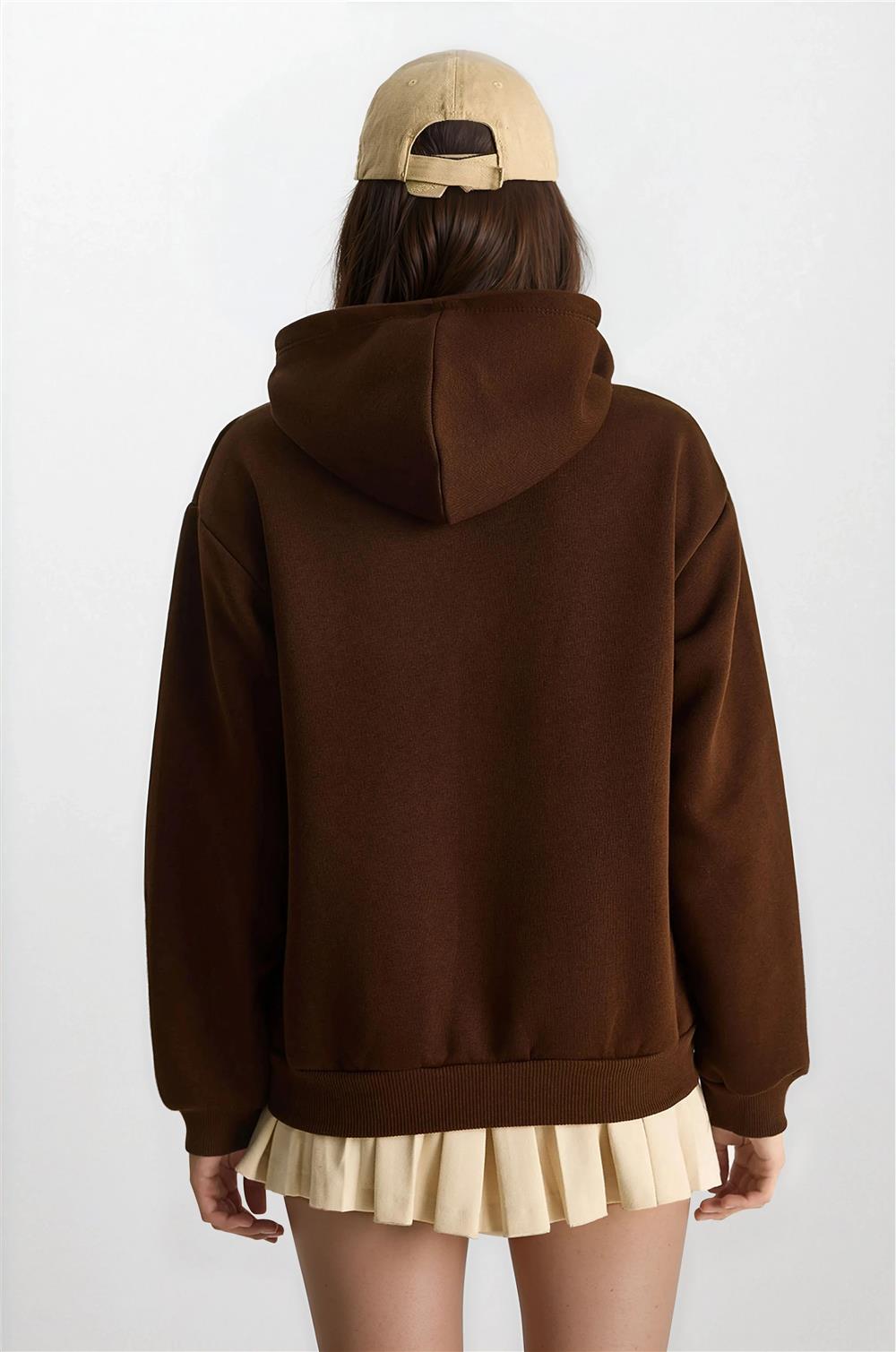 Brown Women Sweatshirt