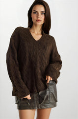 Brown Women Sweater
