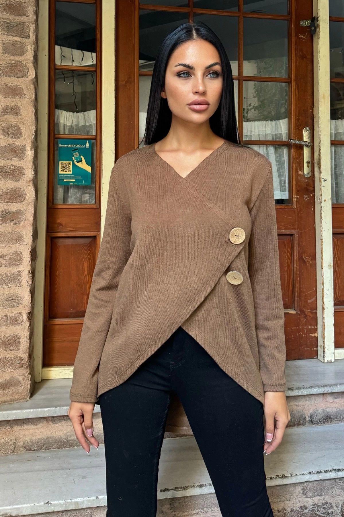Brown Women Cardigan